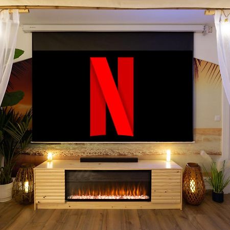 Lit Rond Tres Grand Et Confortable - Garage Possible Ou Parking Gratuit Rue - Gare 2 Min Et Ville 4 Min En Tram - Ciel Etoile - Netflix Videoprojecteur - Luxe Et Evasion Strasbourg Exterior photo