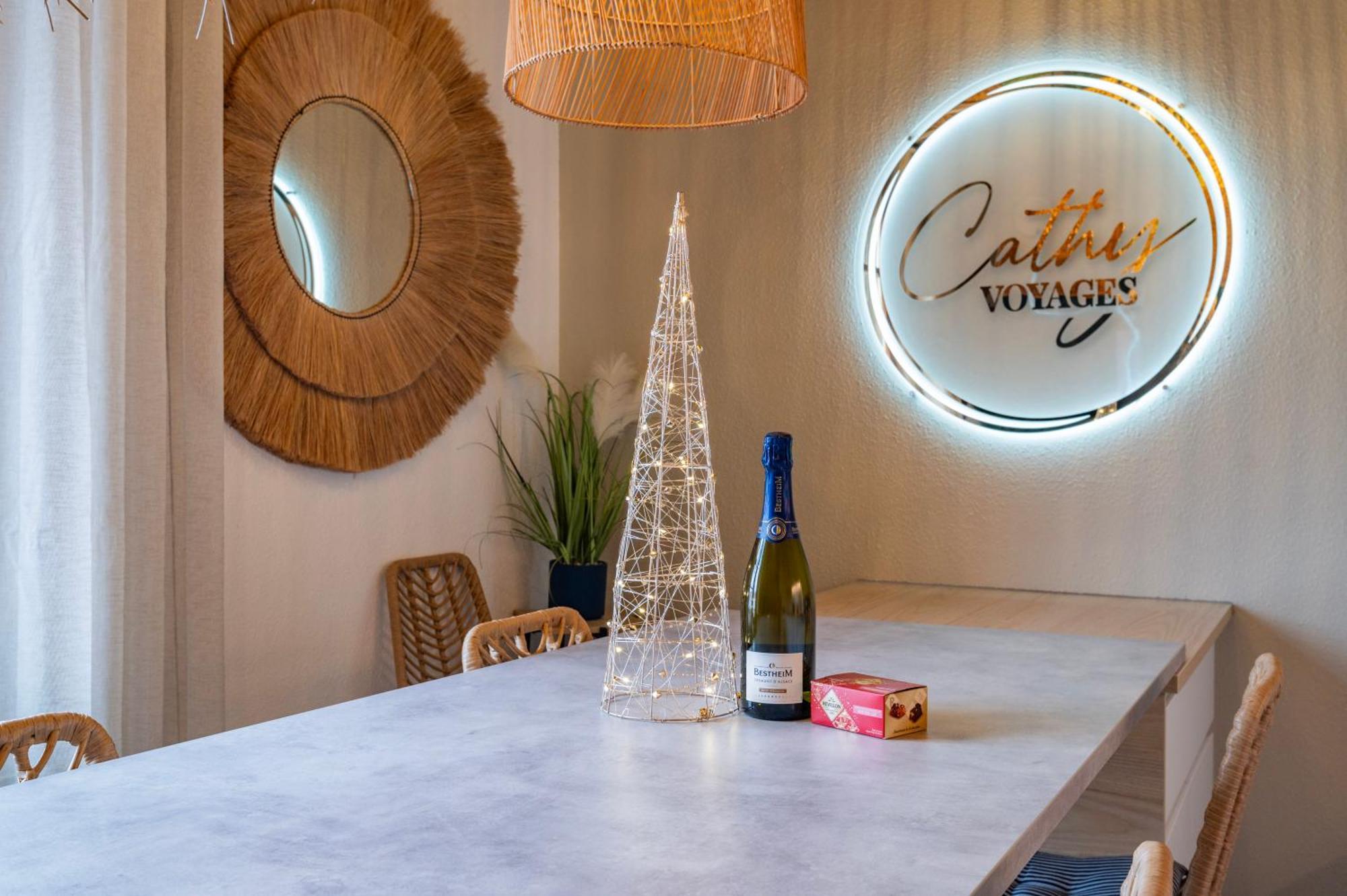 Lit Rond Tres Grand Et Confortable - Garage Possible Ou Parking Gratuit Rue - Gare 2 Min Et Ville 4 Min En Tram - Ciel Etoile - Netflix Videoprojecteur - Luxe Et Evasion Strasbourg Exterior photo